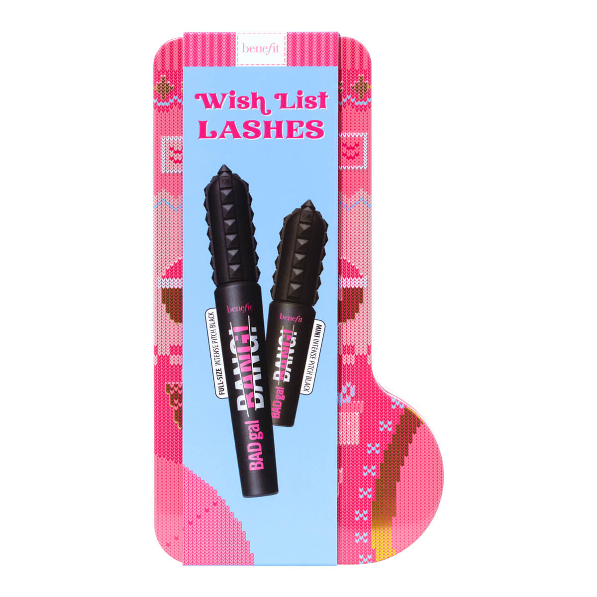WISH LIST LASHES MASCARA BAD GAL BANG (SET DE MASCARAS FULL SIZE Y MINI)